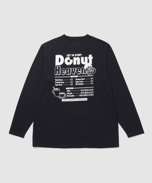 tシャツ T-GRAPHICS フードメニュー長袖Tシャツ メンズ レディース
