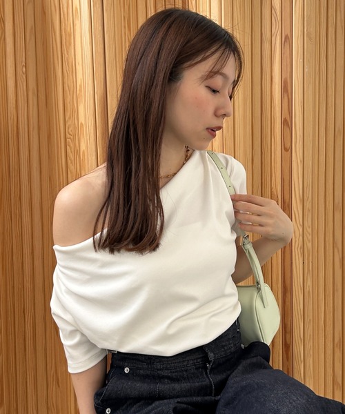 FRAY I.D（フレイ・アイディー） 半袖Tシャツ ONE SIZE ブラック