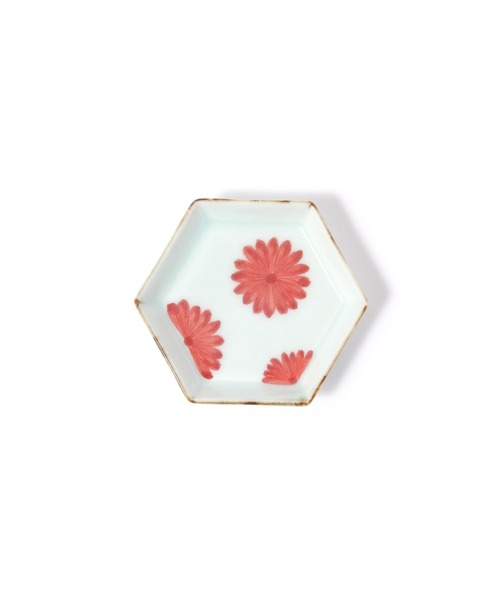 備前六角平皿二枚組 (未使用 新品同様) studio CLIP（スタディオクリップ） 食器 波佐見焼 六角小皿