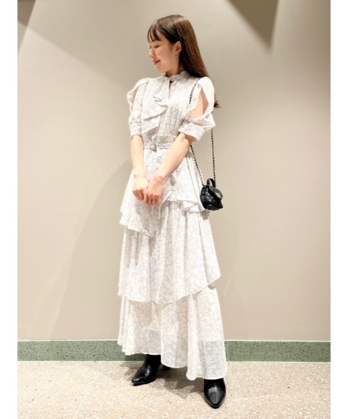 スナイデル snidel 半袖ワンピース 花柄 レディース F すべてのカテゴリ20柄ワンピース｜SNIDEL(スナイデル)の通販サイト【公式】