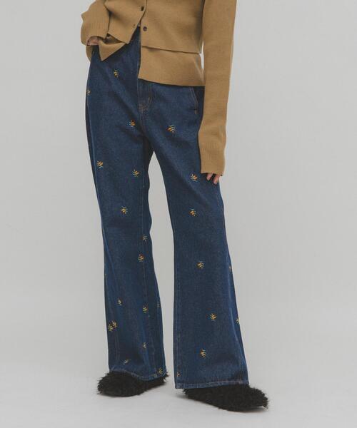 KBF（ケービーエフ） ブーツカットデニムパンツ 38 インディゴブルー