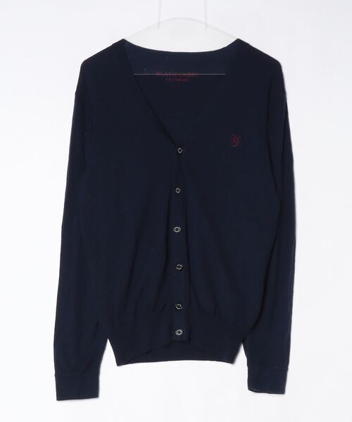 BLACK LABEL CRESTBRIDGE カーディガン M ※ネイビー BLACK LABEL CRESTBRIDGE（ブラックレーベル クレストブリッジ