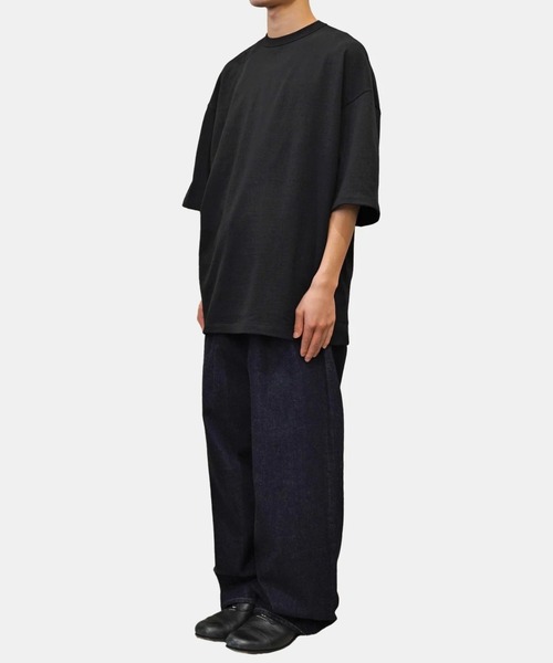 「yoko sakamoto」 半袖Tシャツ LARGE ブラック メンズ_画像4