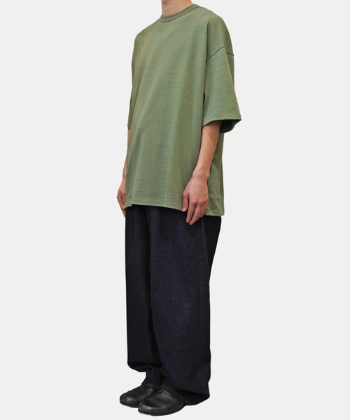 「yoko sakamoto」 半袖Tシャツ LARGE ブラック メンズ_画像7