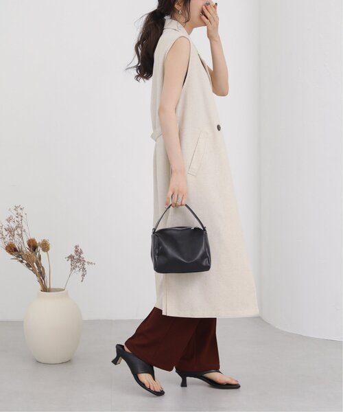 「RAY CASSIN」 ノースリーブワンピース FREE ベージュ レディース_画像6