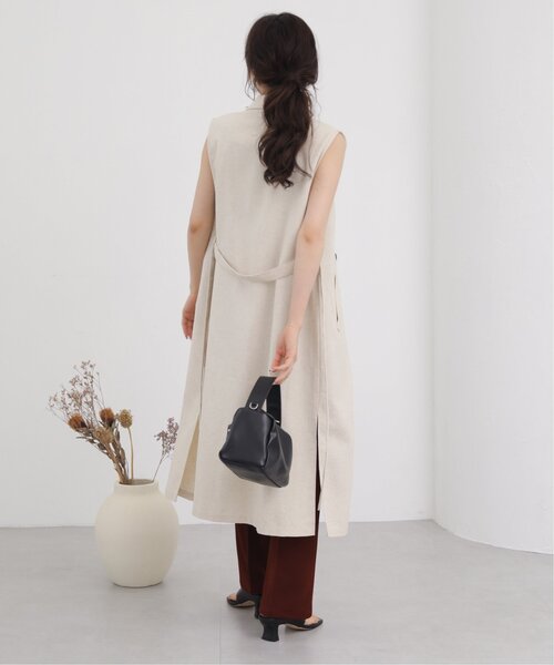 「RAY CASSIN」 ノースリーブワンピース FREE ベージュ レディース_画像10