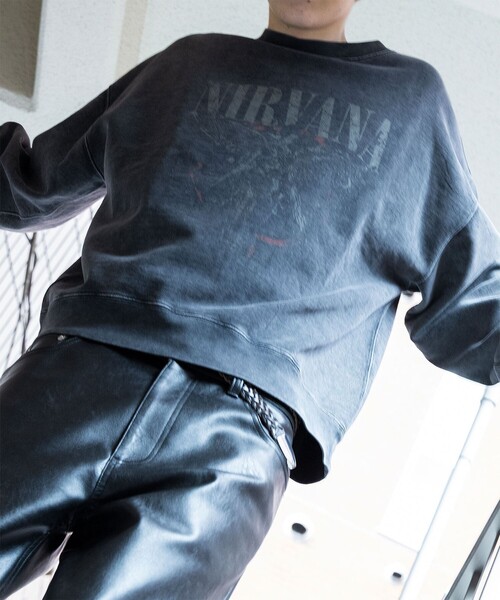 NIRVANA（MAMMUT） トレーナー スウェット 「NIRVANA × monkey time