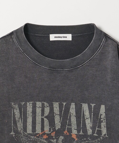 NIRVANA（MAMMUT） トレーナー スウェット 「NIRVANA × monkey time