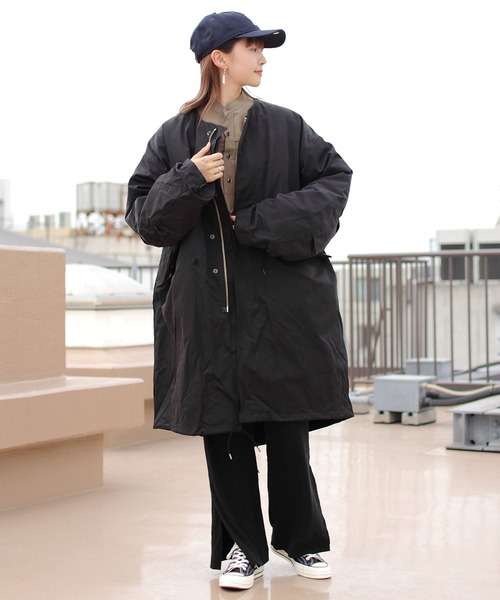 THE SHINZONE（ザ シンゾーン） モッズコート 34 カーキ レディース