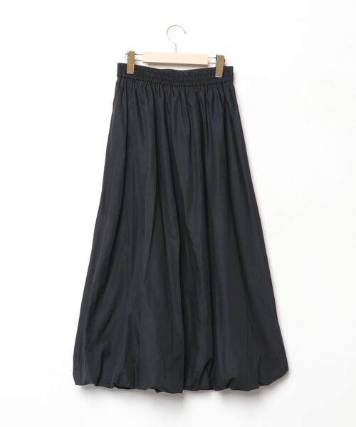 「UNITED ARROWS」 フレアスカート - ブラック レディース_画像2