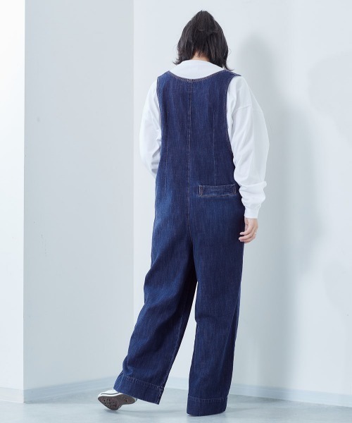 「cepo」 オーバーオール M オフホワイト レディース_画像5