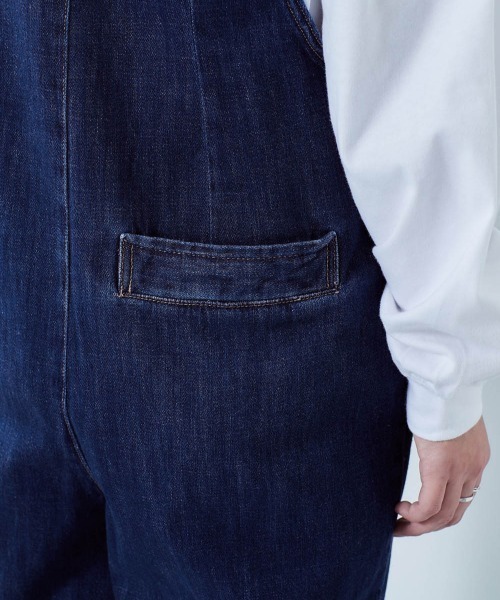 「cepo」 オーバーオール M オフホワイト レディース_画像8