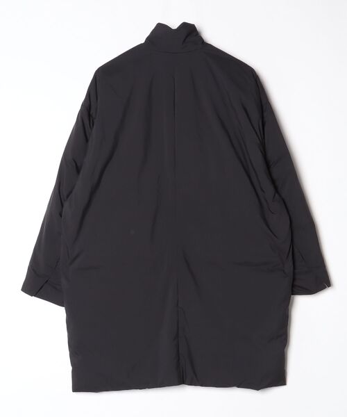 ミズイロインド】2WAY ダウンコート スタンド ブラック ゆったり