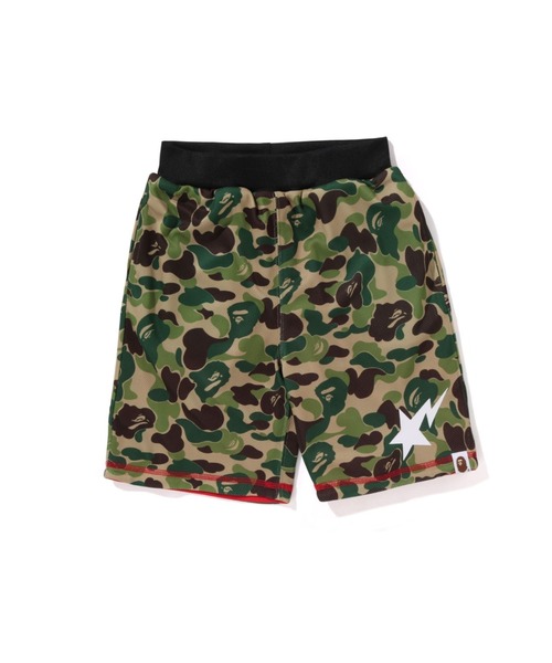 U367 Sサイズ　エイプ　リバーシブル　ナイロン　スペースカモ　ショートパンツ A BATHING APE（アベイシングエイプ） パンツ ABC CAMO MESH