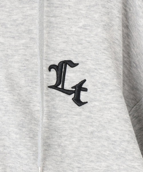 LOVETOXIC セットアップ 「LTXC/裏シャギー」ジップパーカー