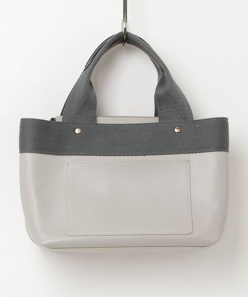 「cache cache」 ハンドバッグ フリー グレー レディース_画像2