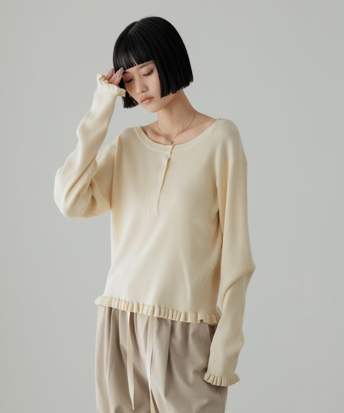 LOWRYS FARM（ローリーズファーム） ニット セーター マルチボーダー