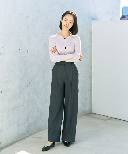 「LE TALON」 フラットパンプス 23cm ブラック系その他 レディース_画像2