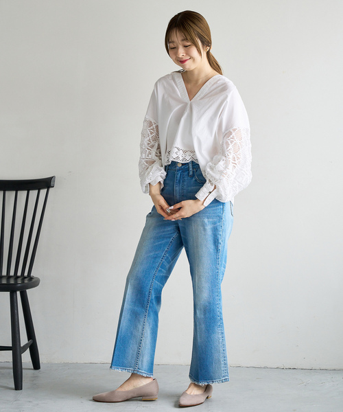 「LE TALON」 フラットパンプス 23cm ブラック系その他 レディース_画像6