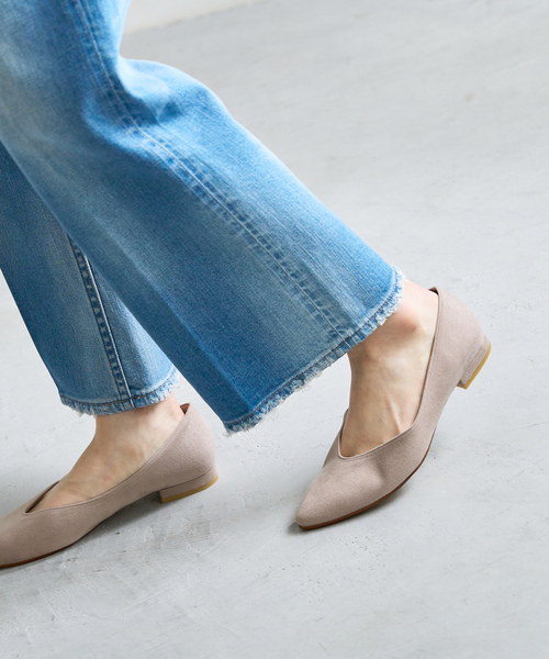 「LE TALON」 フラットパンプス 23cm ブラック系その他 レディース_画像8