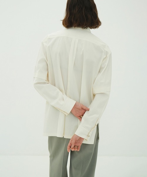 ブラウス シャツ JEWELRY OVER SHIRTS レディースの画像