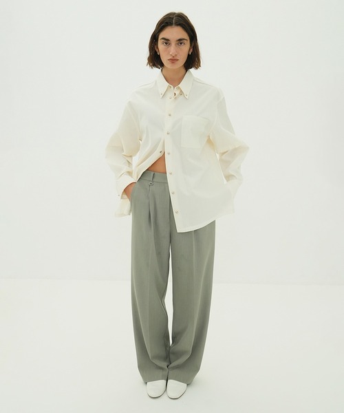 ブラウス シャツ JEWELRY OVER SHIRTS レディースの画像