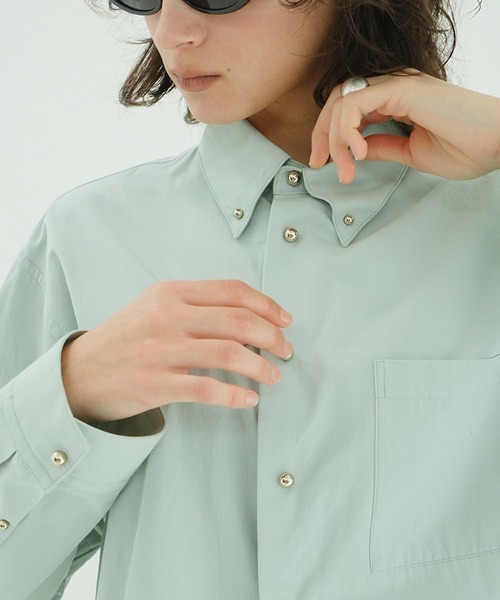 ブラウス シャツ JEWELRY OVER SHIRTS レディースの画像