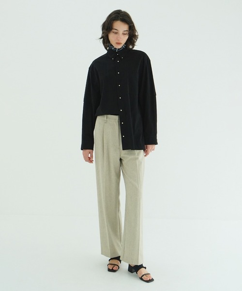ブラウス シャツ JEWELRY OVER SHIRTS レディースの画像