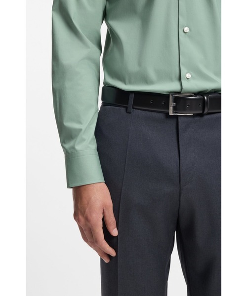 BOSS（HUGO BOSS） ベルト イタリア製ベルト ロゴバックル メンズ