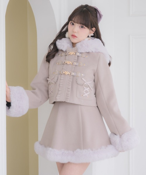 ROJITA（ロジータ） スカート 「セットアップ対応」裾ファースカート