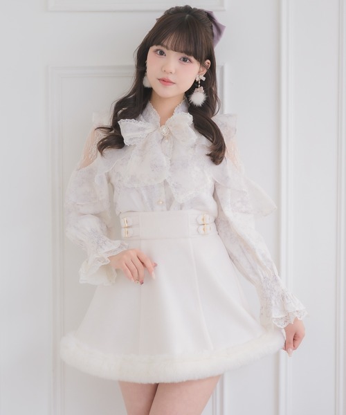 ROJITA（ロジータ） スカート 「セットアップ対応」裾ファースカート