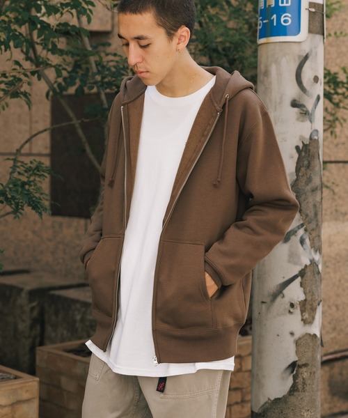 「United Athle」 ジップアップパーカー M ネイビー メンズ_画像5