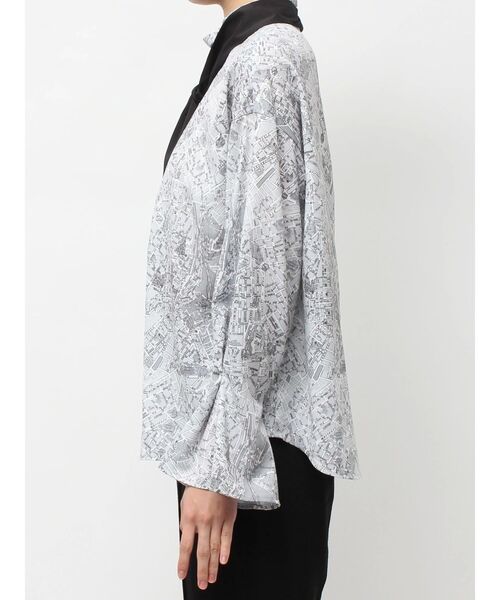 「TONAL」 長袖ブラウス MEDIUM ブラック レディース_画像5