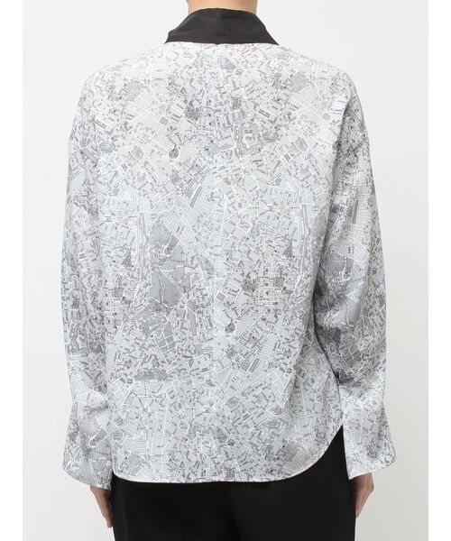 「TONAL」 長袖ブラウス MEDIUM ブラック レディース_画像6