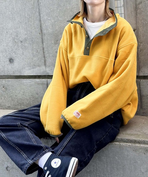 「Java」 スウェットカットソー MEDIUM グリーン レディース_画像4