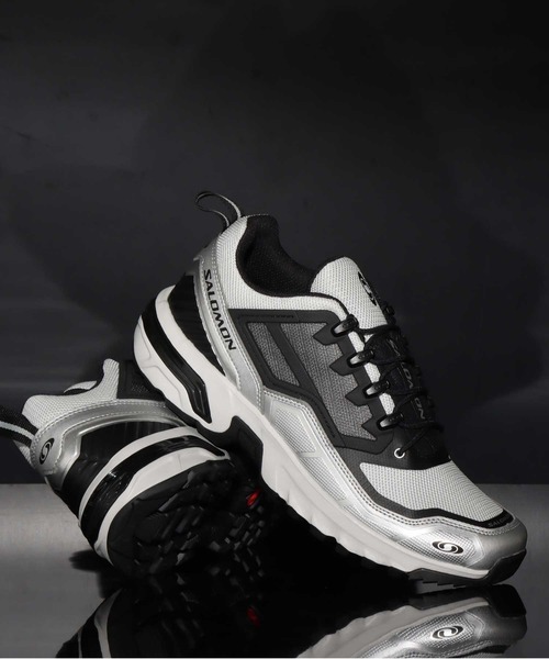 SALOMON（サロモン） ローカットスニーカー 24.0cm グレー メンズ