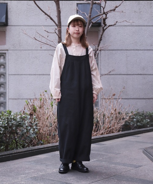 「Brocante」 オーバーオール 2 ライトベージュ レディースの画像