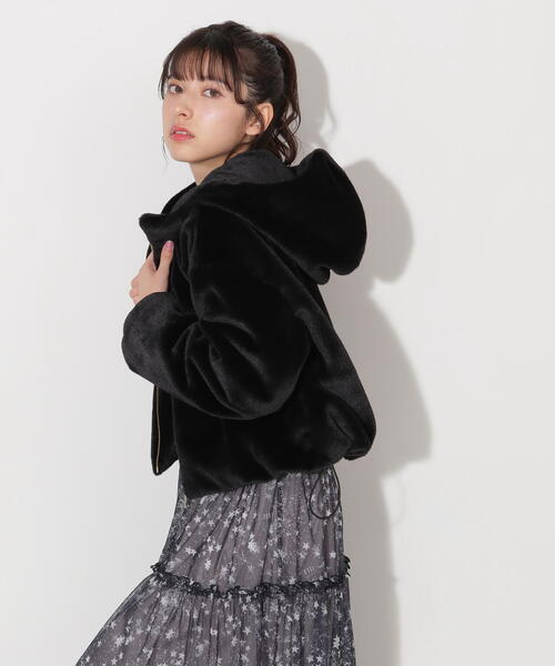 「JILL by JILL STUART」 ブルゾン SMALL ブラック レディース_画像3
