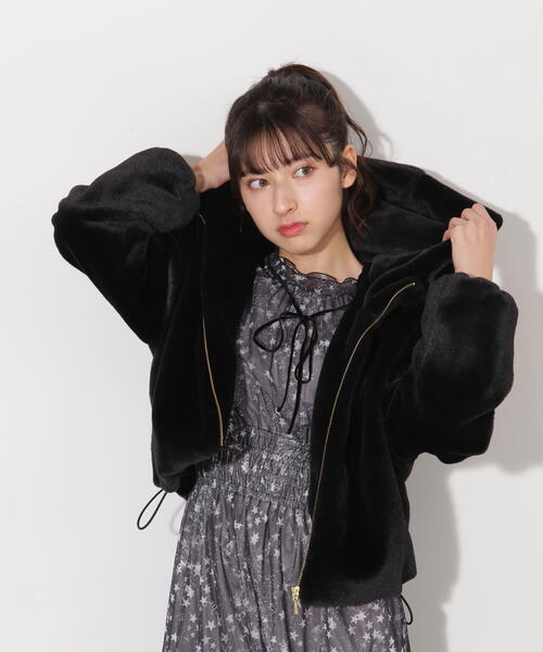 「JILL by JILL STUART」 ブルゾン SMALL ブラック レディース_画像5