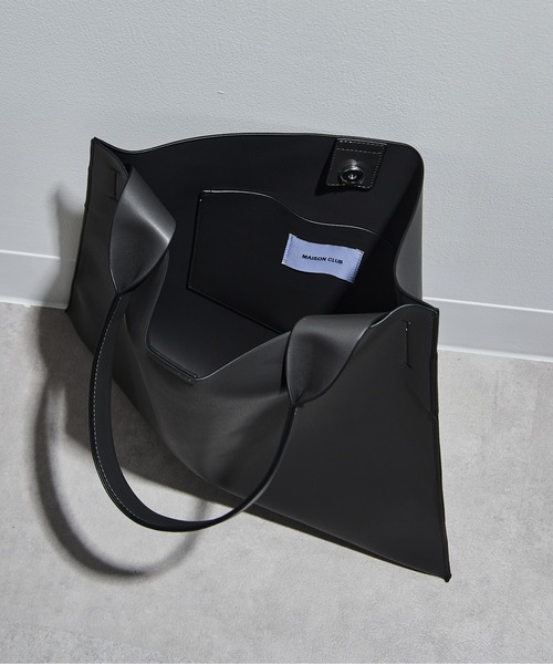 「MAISON CLUB」 トートバッグ FREE グレー メンズ_画像4