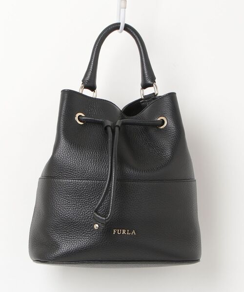 「FURLA」 ハンドバッグ - ブラック レディース
