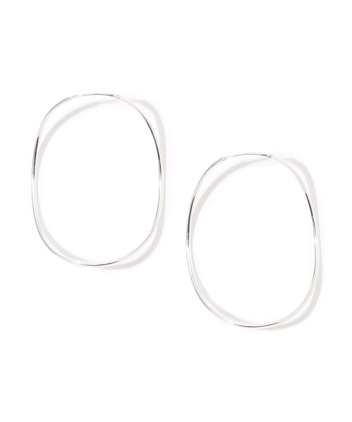 ピアス BAR Jewellery CONTOUR シルバーピアス レディースの画像