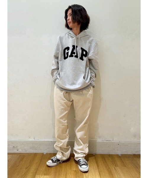 GAP（ギャップ） プルオーバーパーカー X-LARGE ライトグレー メンズ