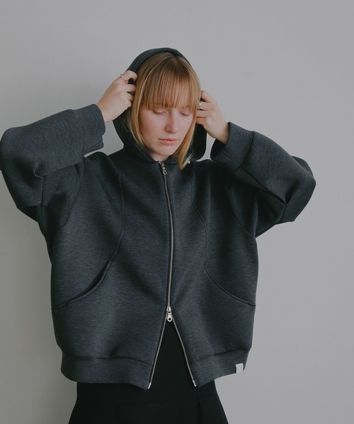 MANOF（マノフ） パーカー LOGO ROUND HOODIE レディース : ZOZOTOWN 