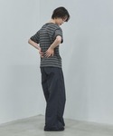 tシャツ 半袖 マルチボーダーオーバーリンガー...の詳細画像2