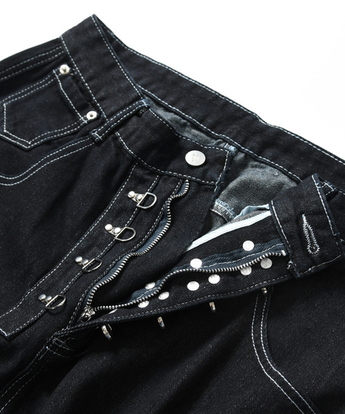 NEOS（KOKUYO） ワイドパンツ ジーンズ 「neos」ファイヤーマンフック