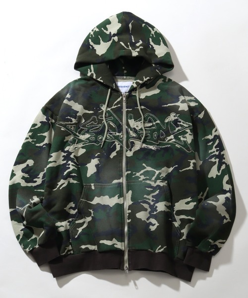 「SEQUENZ」 ジップアップパーカー S ブラック メンズ_画像2