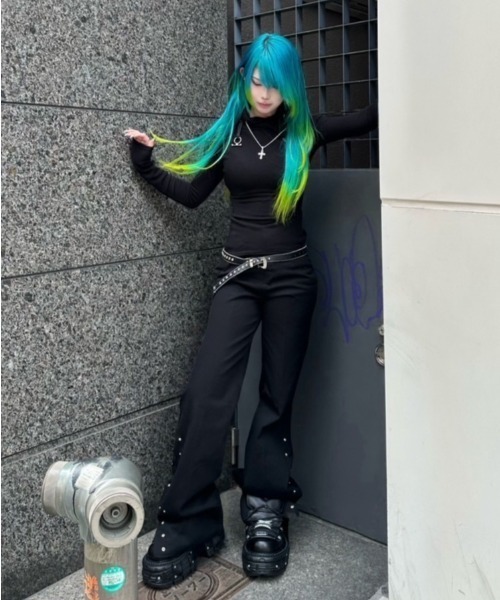 ベルト 「Never mind the XU」studs belt / 「ネバーマインド ザ