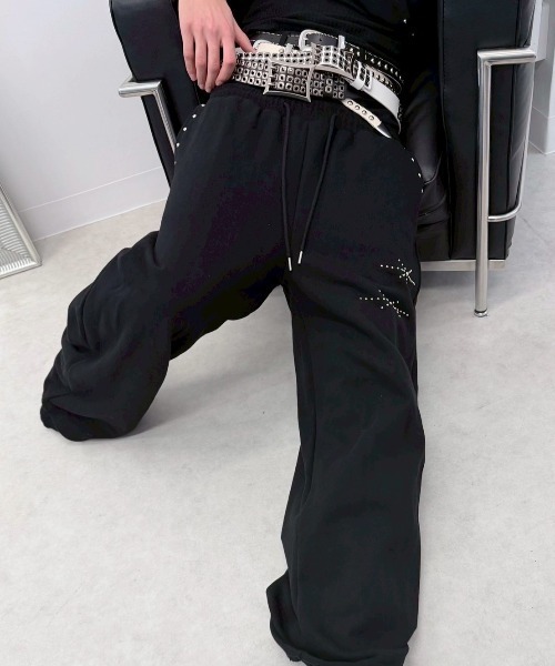 ベルト 「Never mind the XU」studs belt / 「ネバーマインド ザ