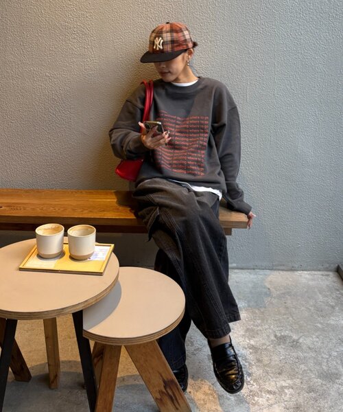 「CIAOPANIC TYPY」 スウェットカットソー MEDIUM グレー系その他 レディース_画像4